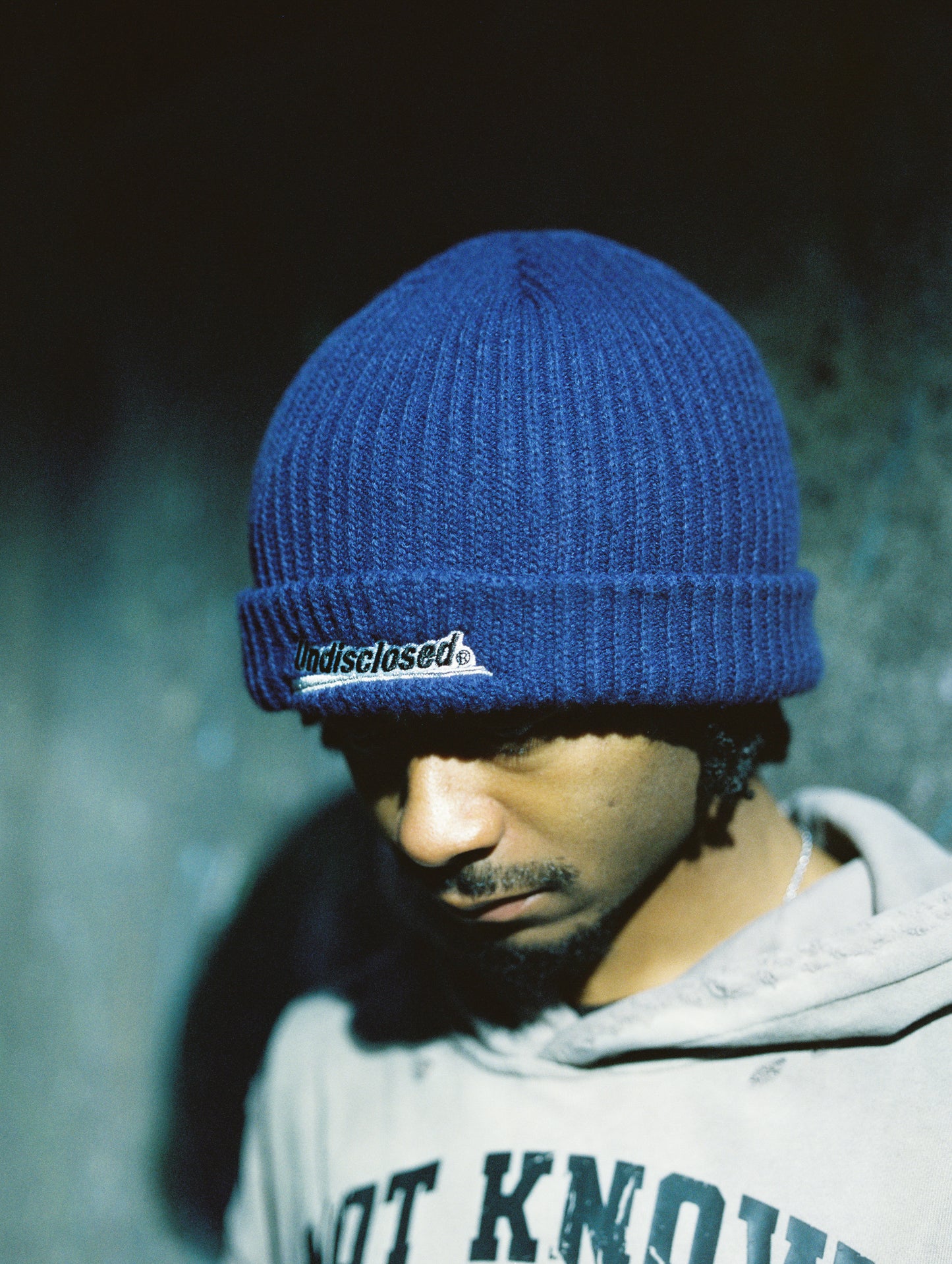GREY WORK BEANIE